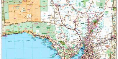 نقشه استرالیای جنوبی